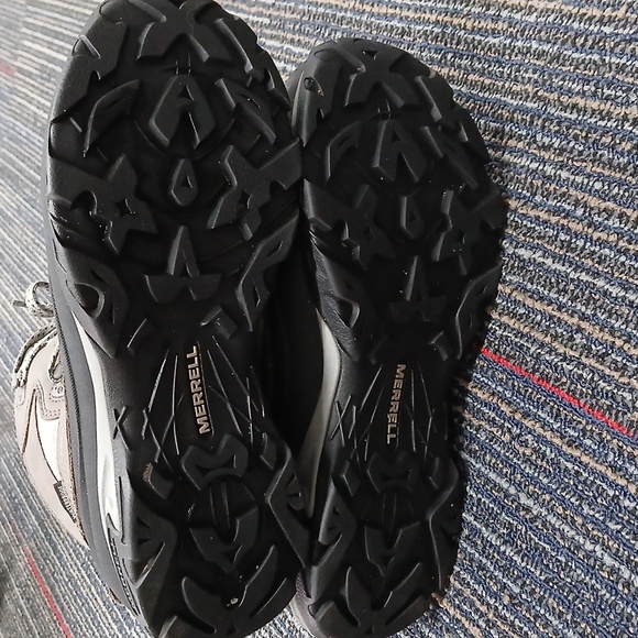 Merrell Women's Snowbound Mid Waterproof lace up Winter Boots charcoal gray 8 - Picture 5 of 9